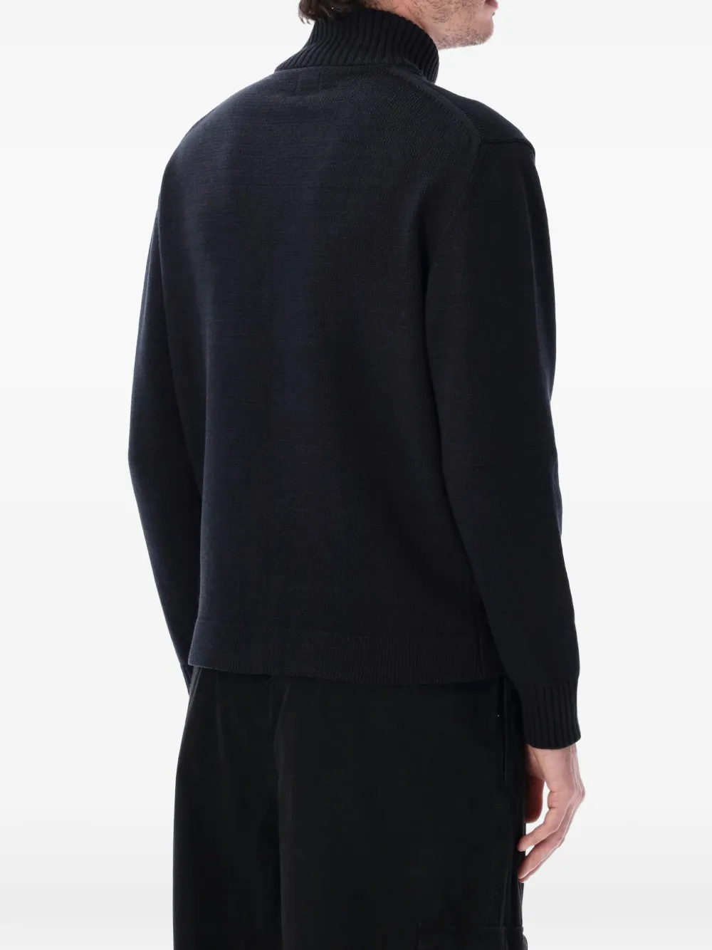 C.P. Company Katoenen vest met rits Blauw