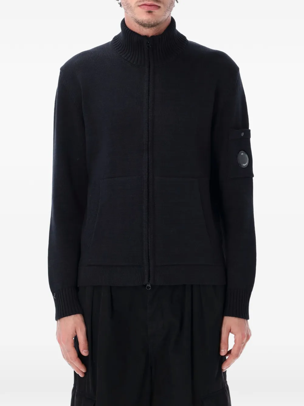 C.P. Company zip-up cardigan - Blu