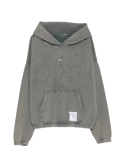 Satisfy distressed hoodie