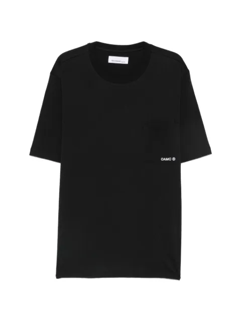 OAMC Peacemaker chest-pocket logo-print T-shirt