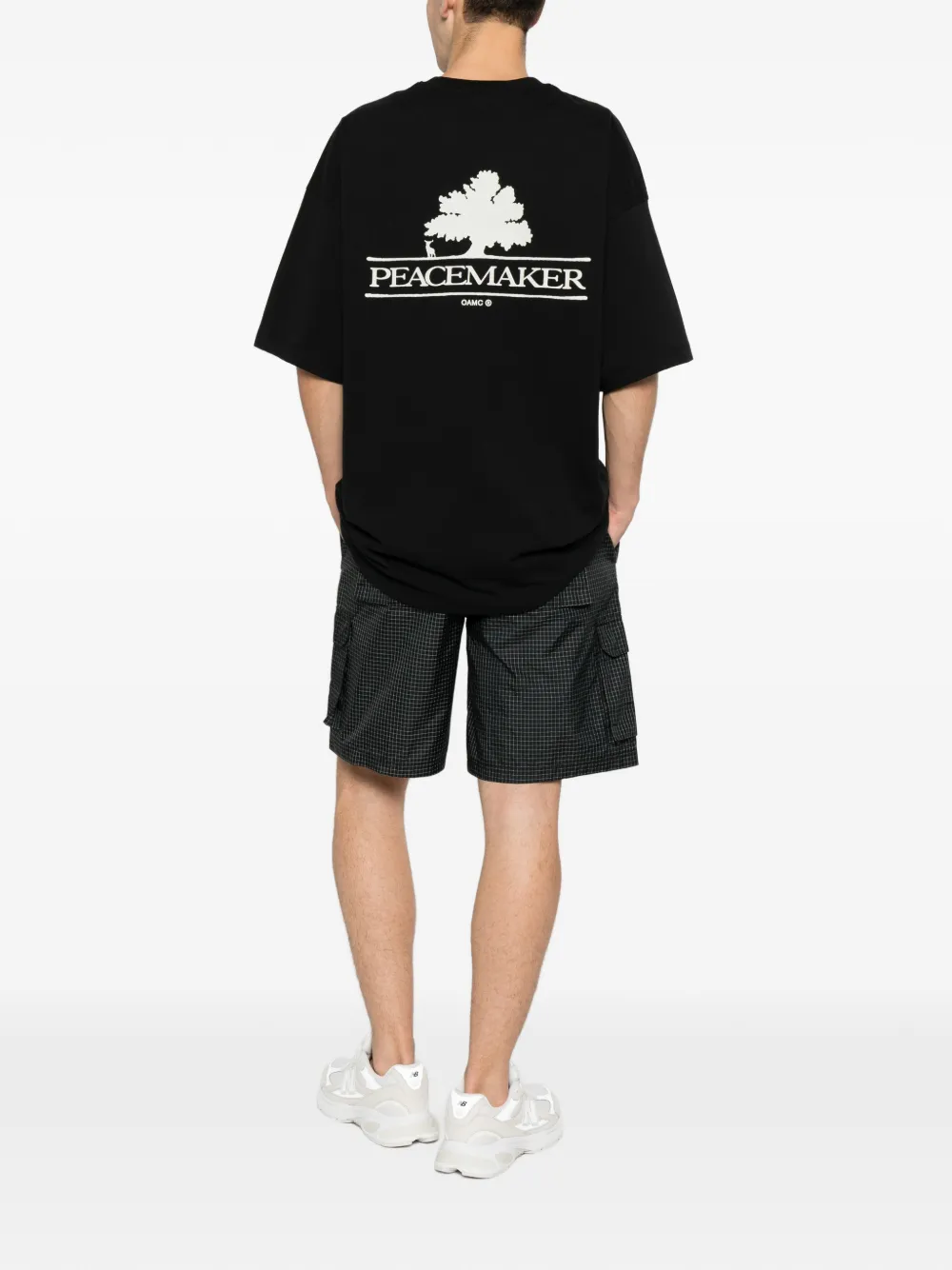 OAMC Peacemaker T-shirt met logoprint Zwart
