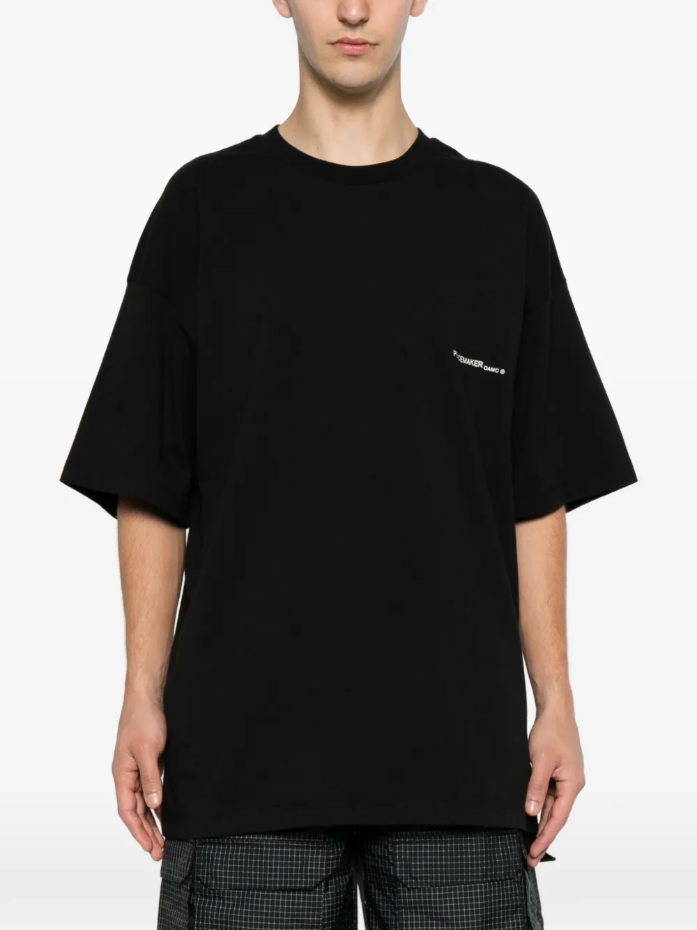OAMC Peacemaker T-shirt met logoprint Zwart