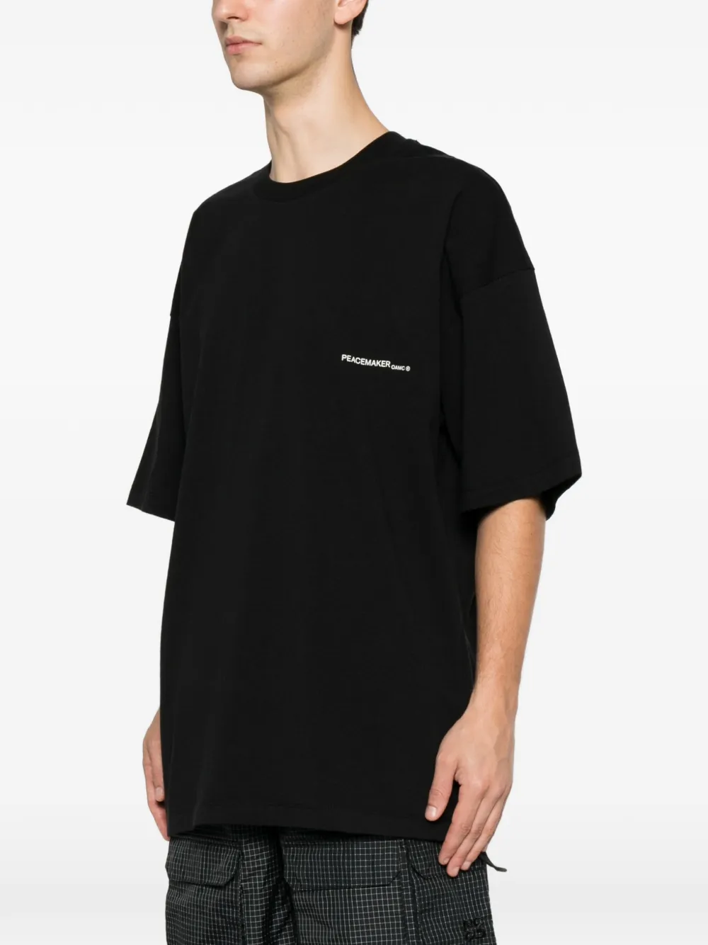 OAMC Peacemaker T-shirt met logoprint Zwart