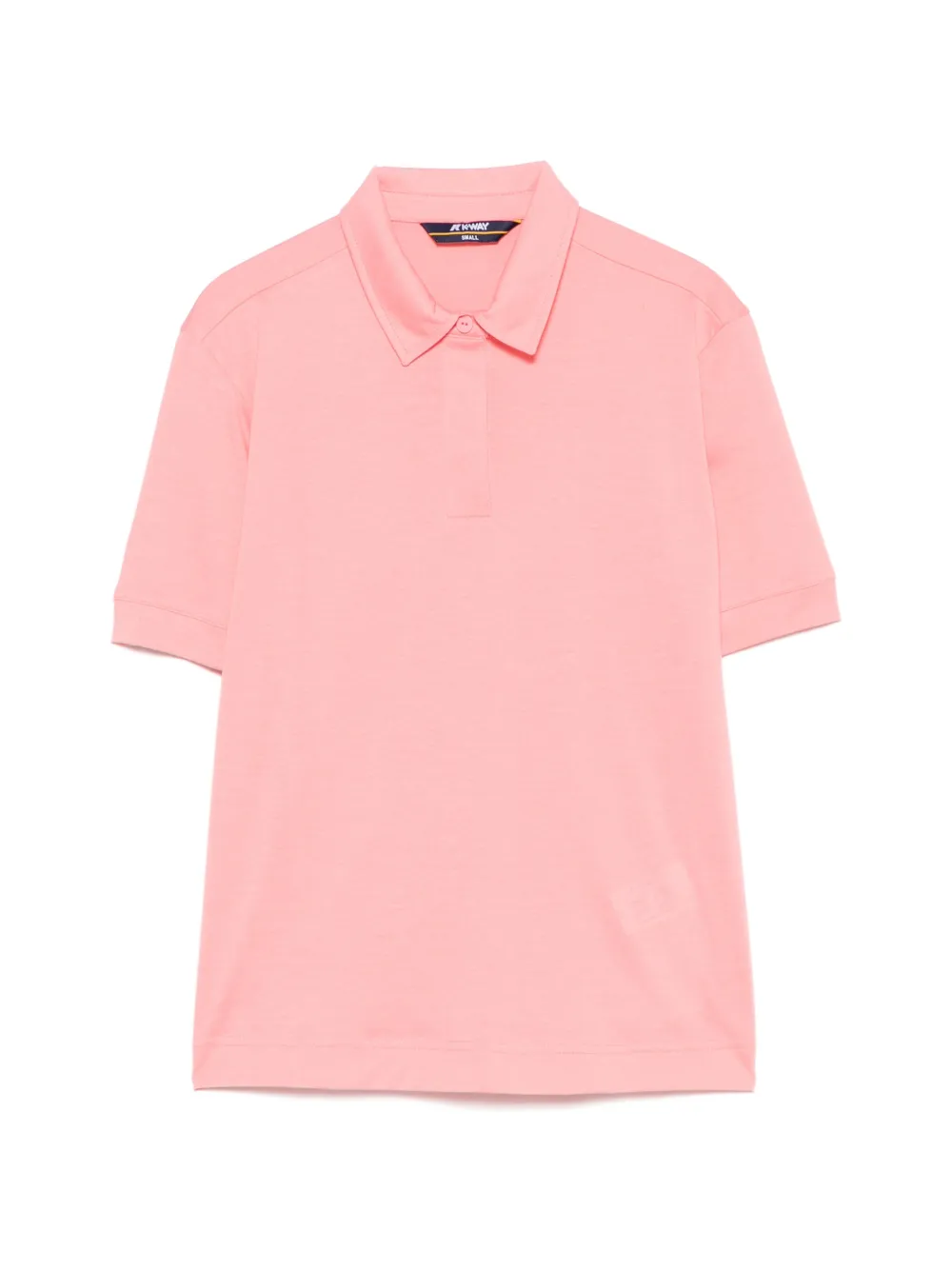 K-way Auzielle Short-sleeve Polo Shirt In Pink