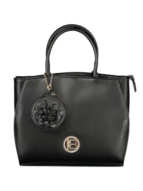 Laura Biagiotti logo-plaque tote bag