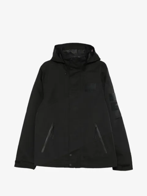 Tommy Hilfiger x US Sail GP logo-patch hooded jacket