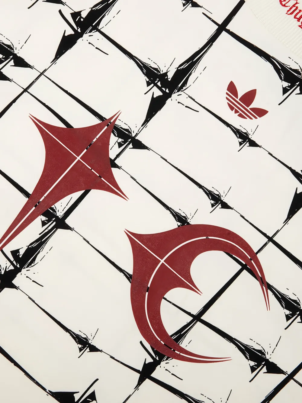 adidas x Thug Club T-shirt met lange mouwen Beige