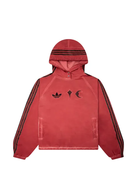 adidas x Thug Club logo-embroidered hoodie