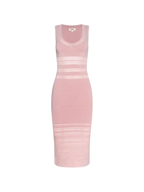 L'Agence Taren pointelle-knit dress