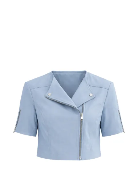 LAMARQUE Kirsi cropped leather jacket