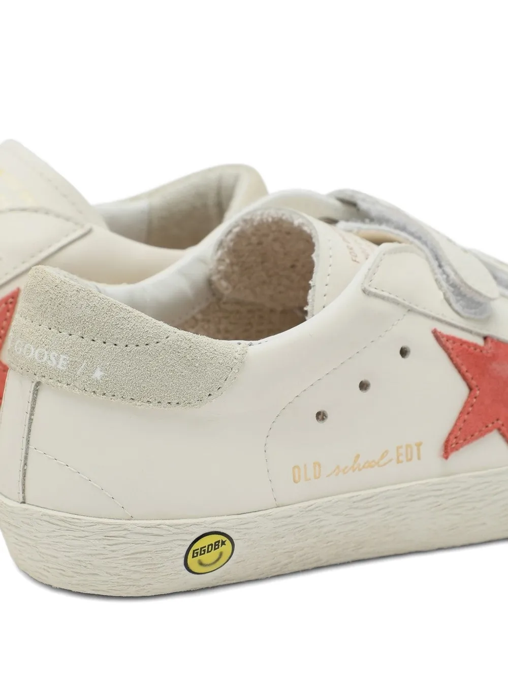 Golden Goose Kids Old School star-patch sneakers Beige