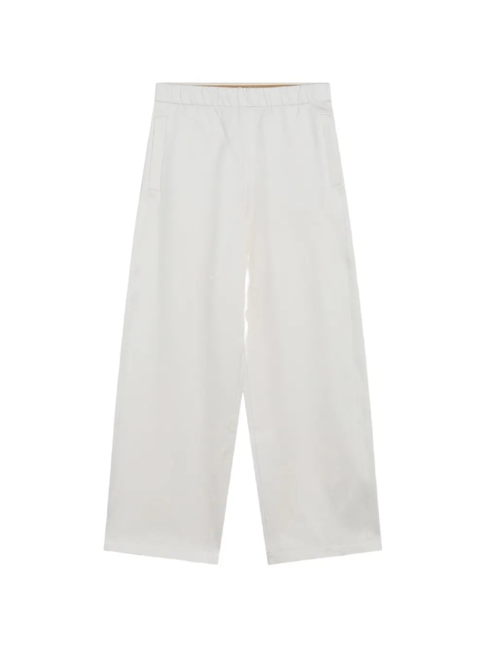 Max Mara elasticated-waistband track pants - Bianco