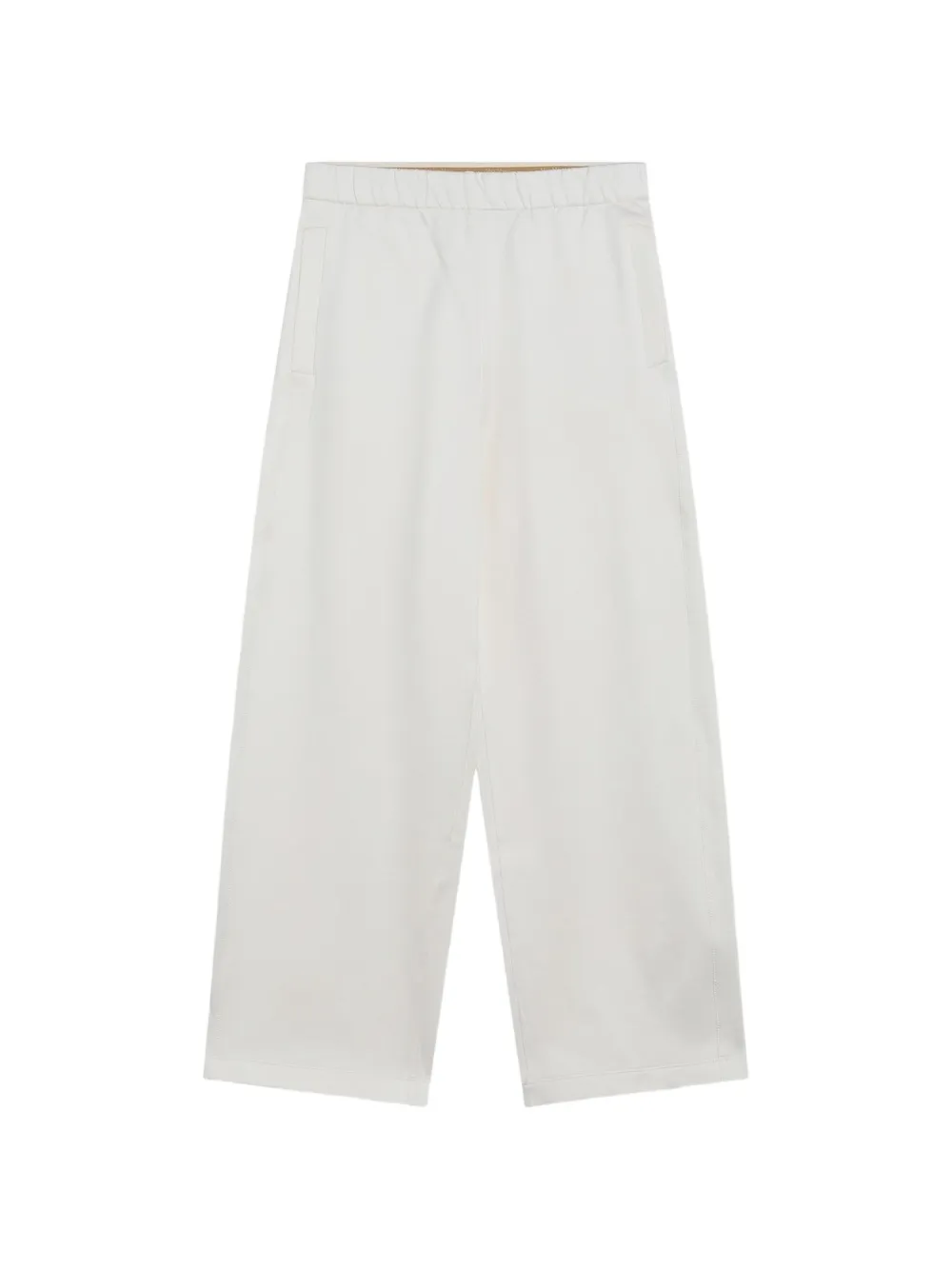 Max Mara elasticated-waistband track pants - Bianco