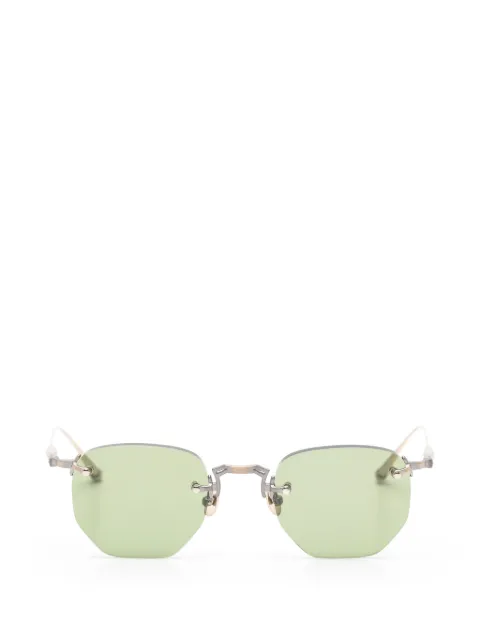 Matsuda lentes de sol geométricos sin armazón
