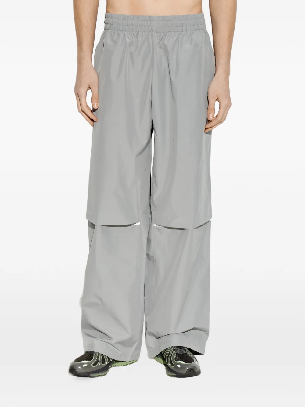 New Balance reflective-trim track pants - Grigio