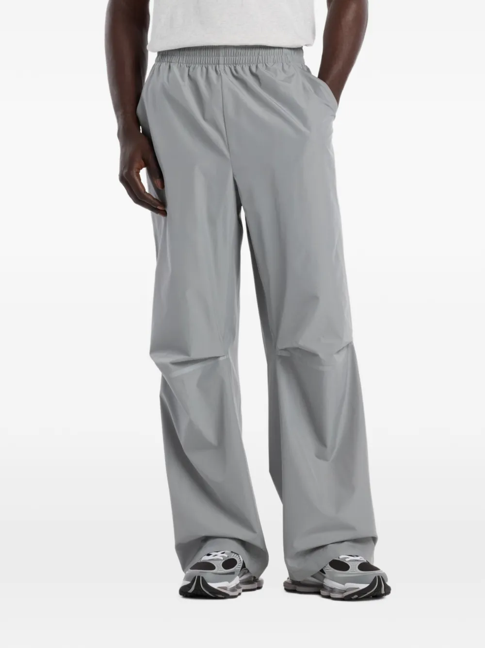New Balance reflective-trim track pants - Grigio