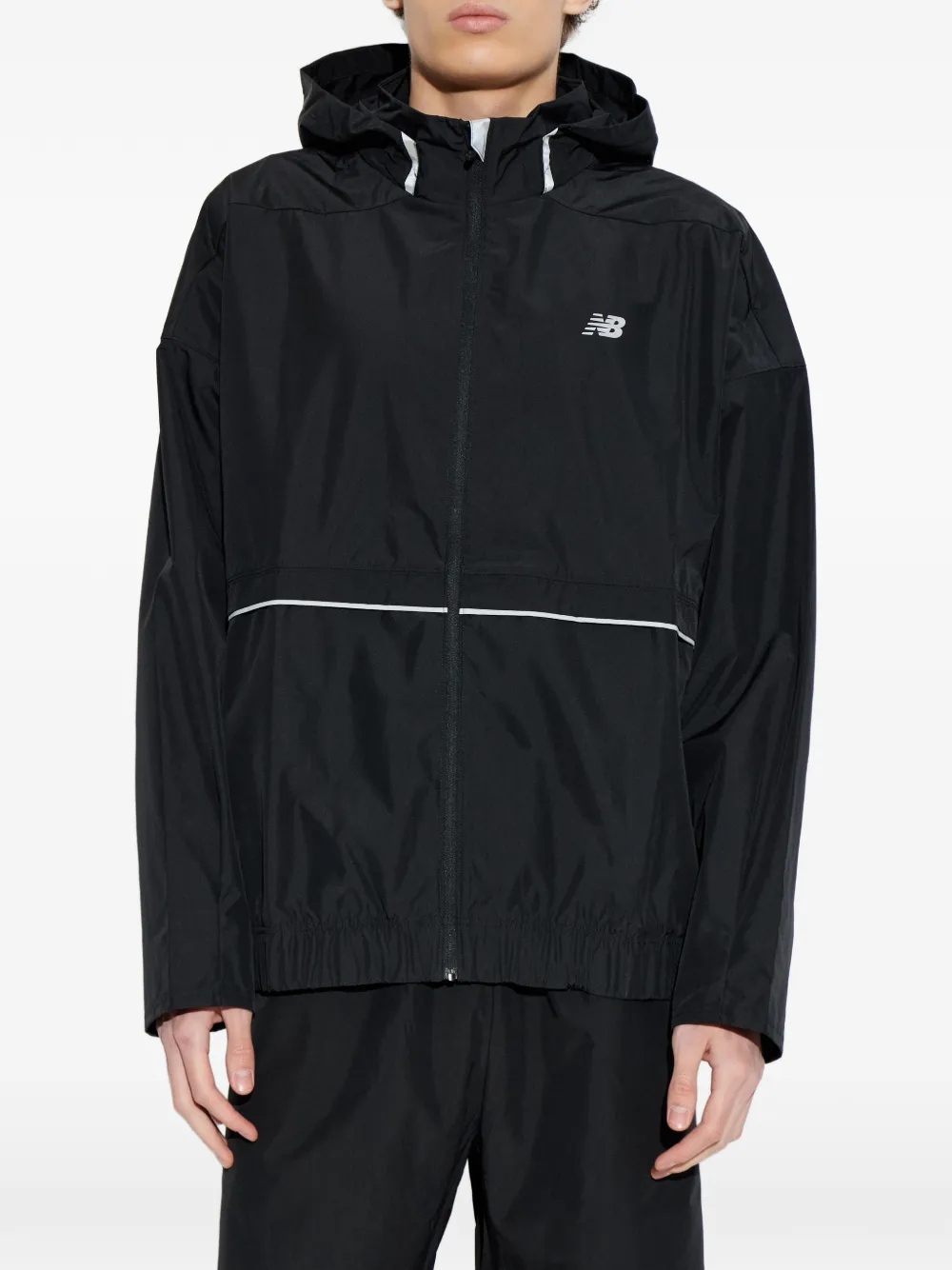 New Balance Jack met logoprint Zwart