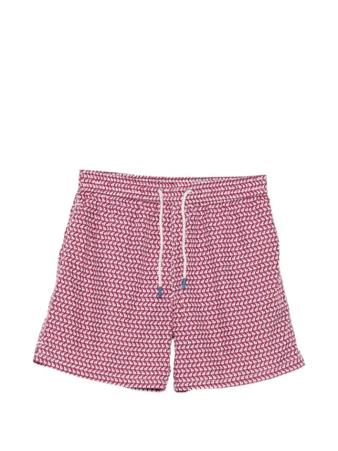 FeFè elephant-print drawstring swim shorts