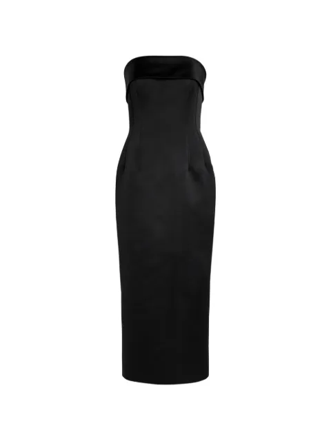 Emilia Wickstead Keeley strapless midi dress