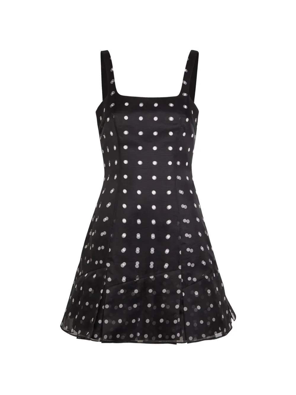 Emilia Wickstead Jueelee polka-dot mini dress - Nero