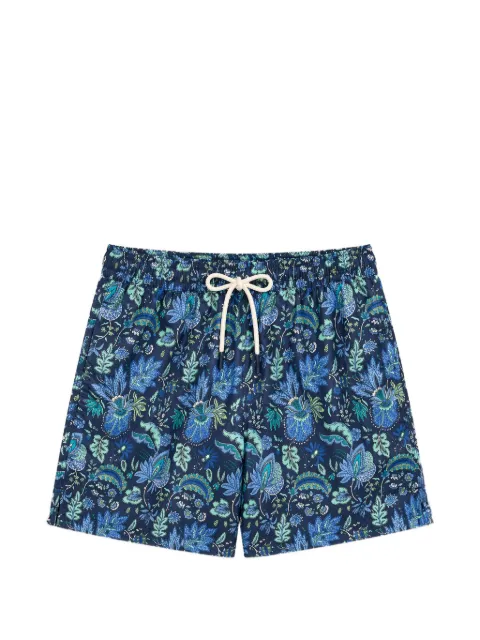 LES HÉRITIERS bañador Captain con estampado floral