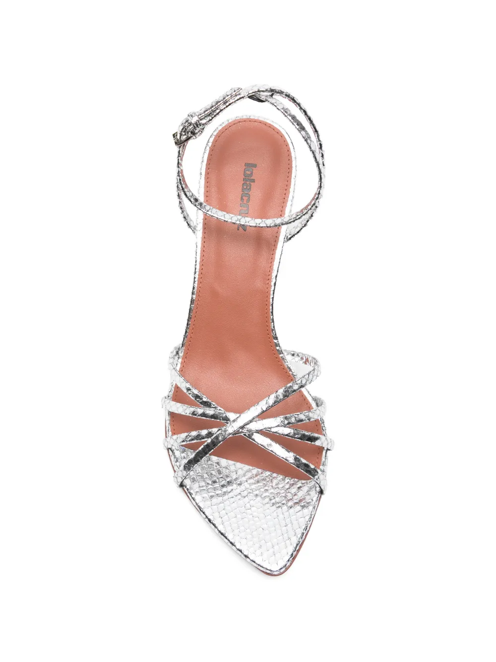 Lola Cruz Raquelle strappy sandals Grijs
