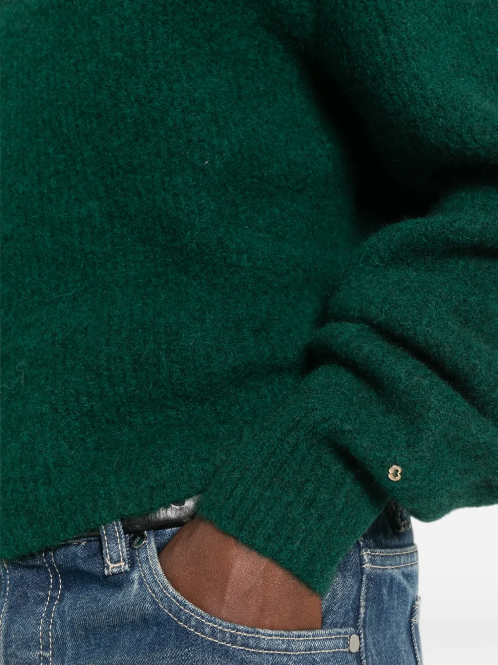 Maje Trui met lange mouwen Groen