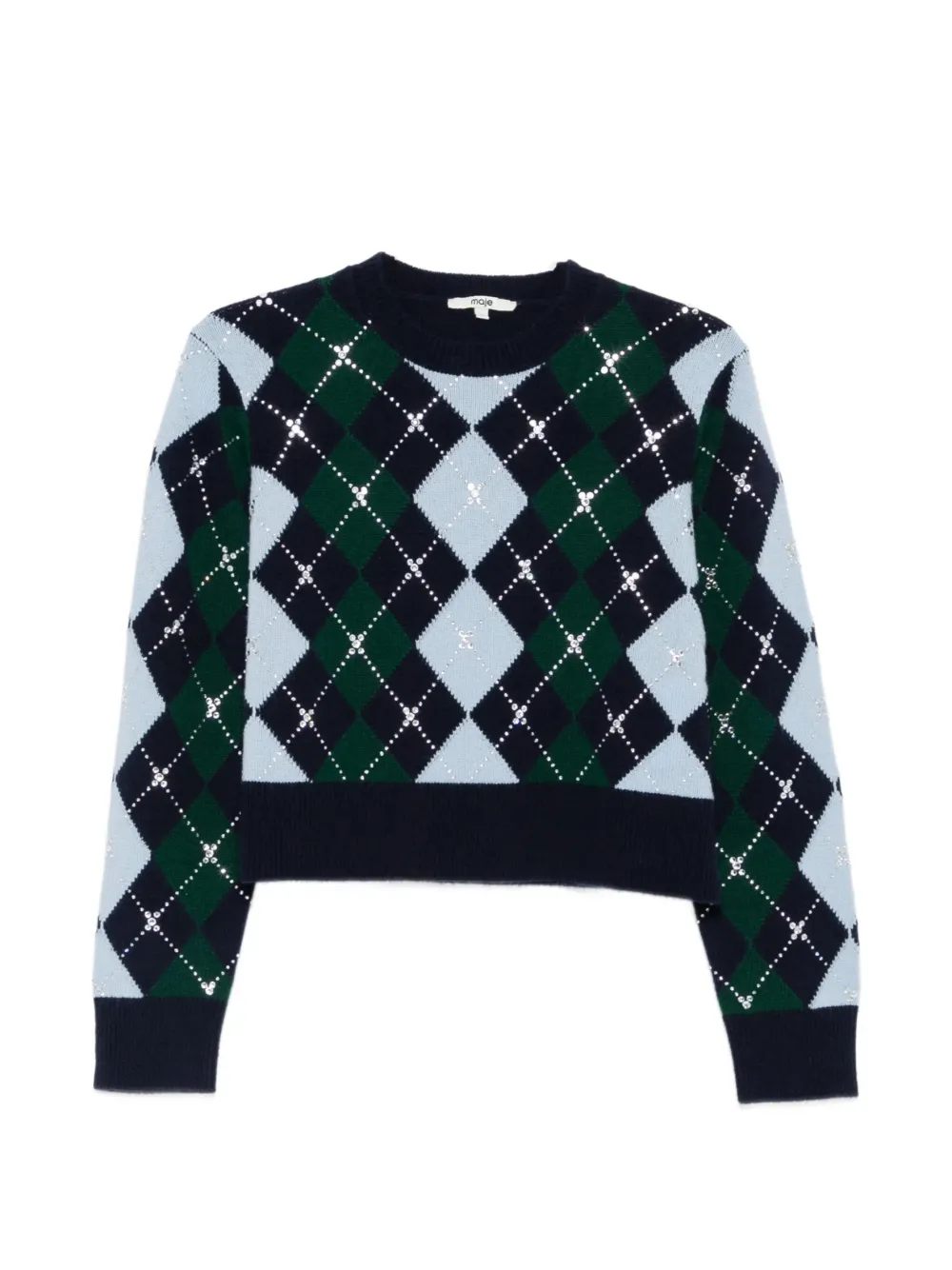 Maje long-sleeve sweater - Verde