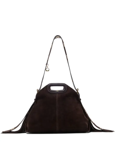Maje suede Miss M bag