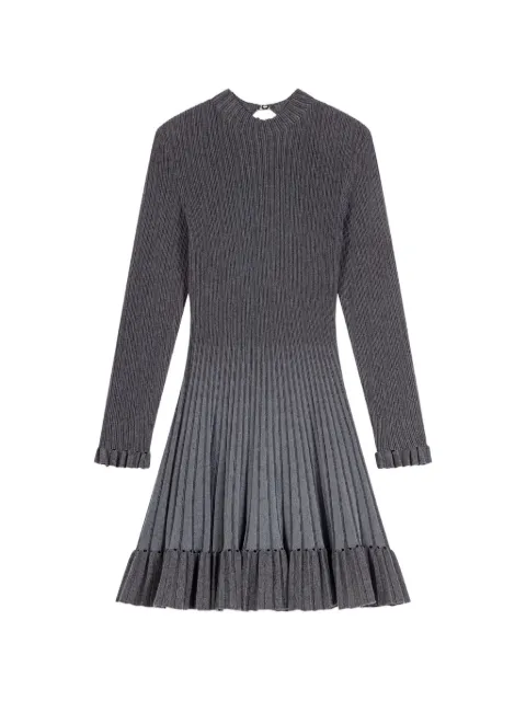 Maje short gradient knit dress