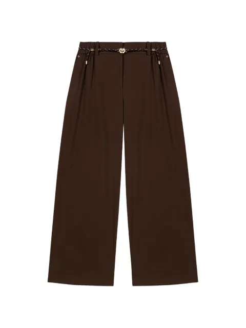 Maje Weite Hose mit Gürtel