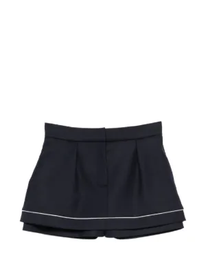 Elisabetta Franchi ボタン ショートパンツ | ブラック | FARFETCH JP