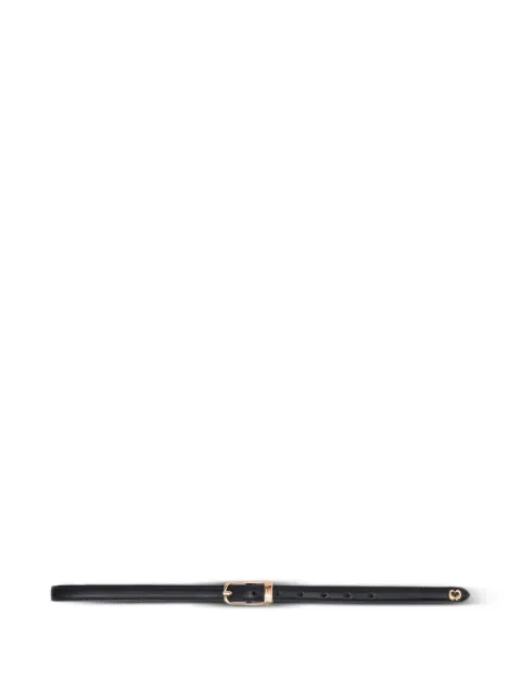 Maje slim leather belt