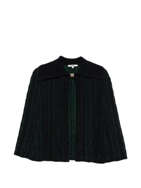 Maje cable-knit cardigan