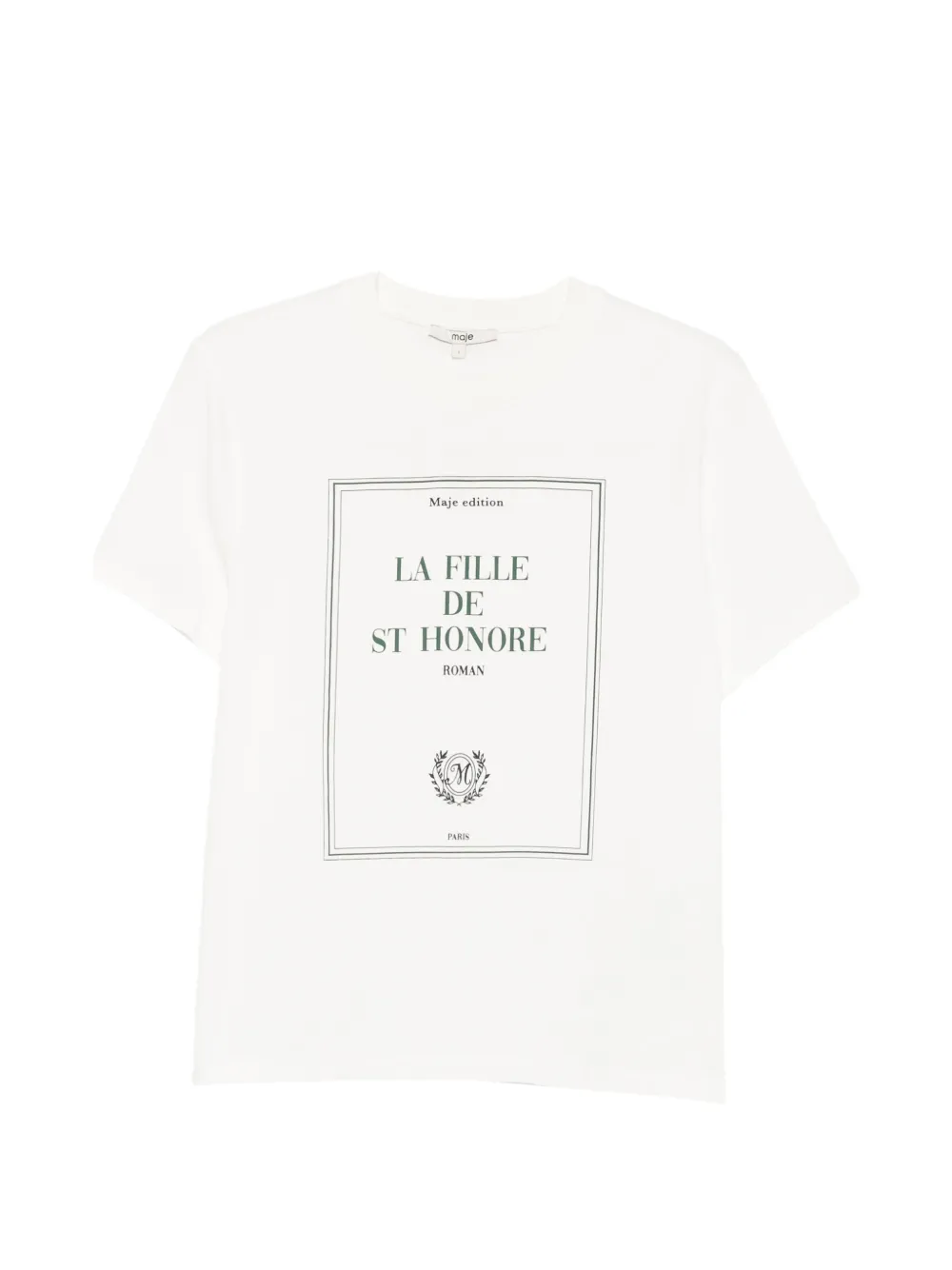 Maje T-shirt con grafica - Bianco