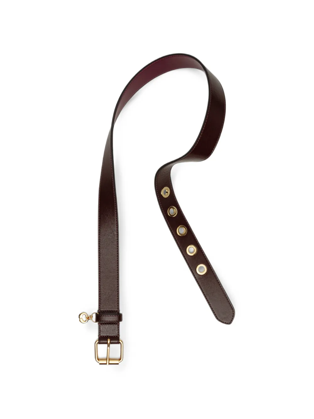 Maje Miss M leren riem Bruin