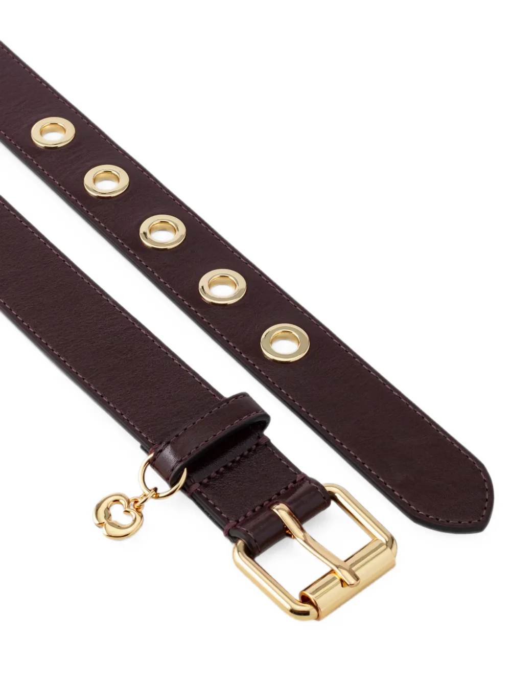 Maje Miss M leren riem Bruin