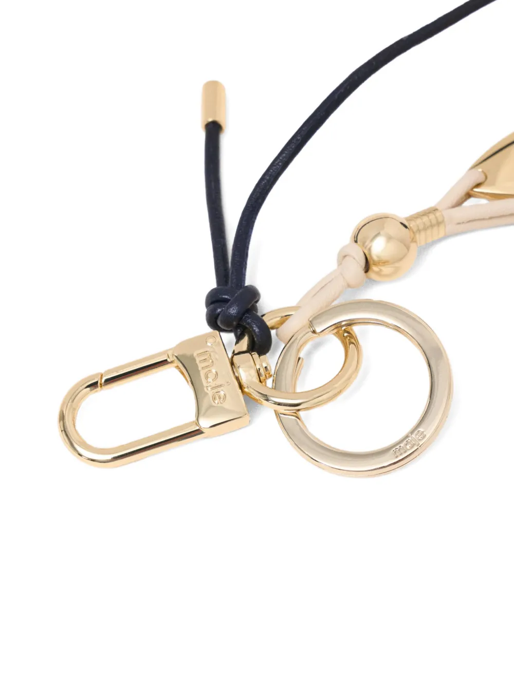Maje Sleutelhanger met vis-hanger Goud