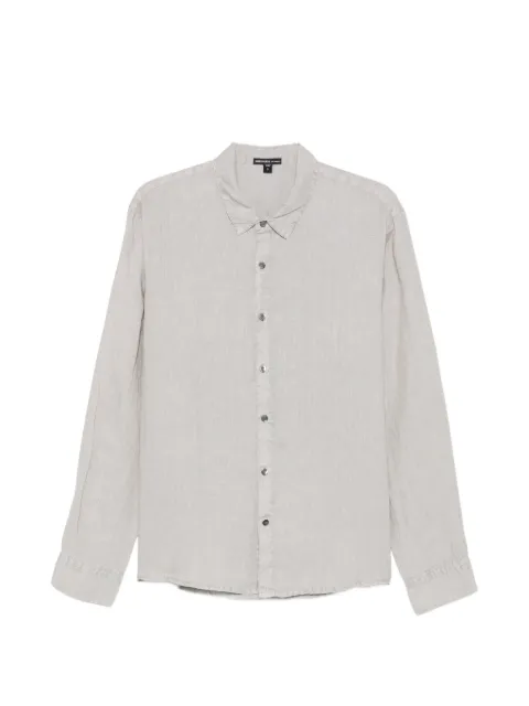 James Perse long-sleeve linen shirt