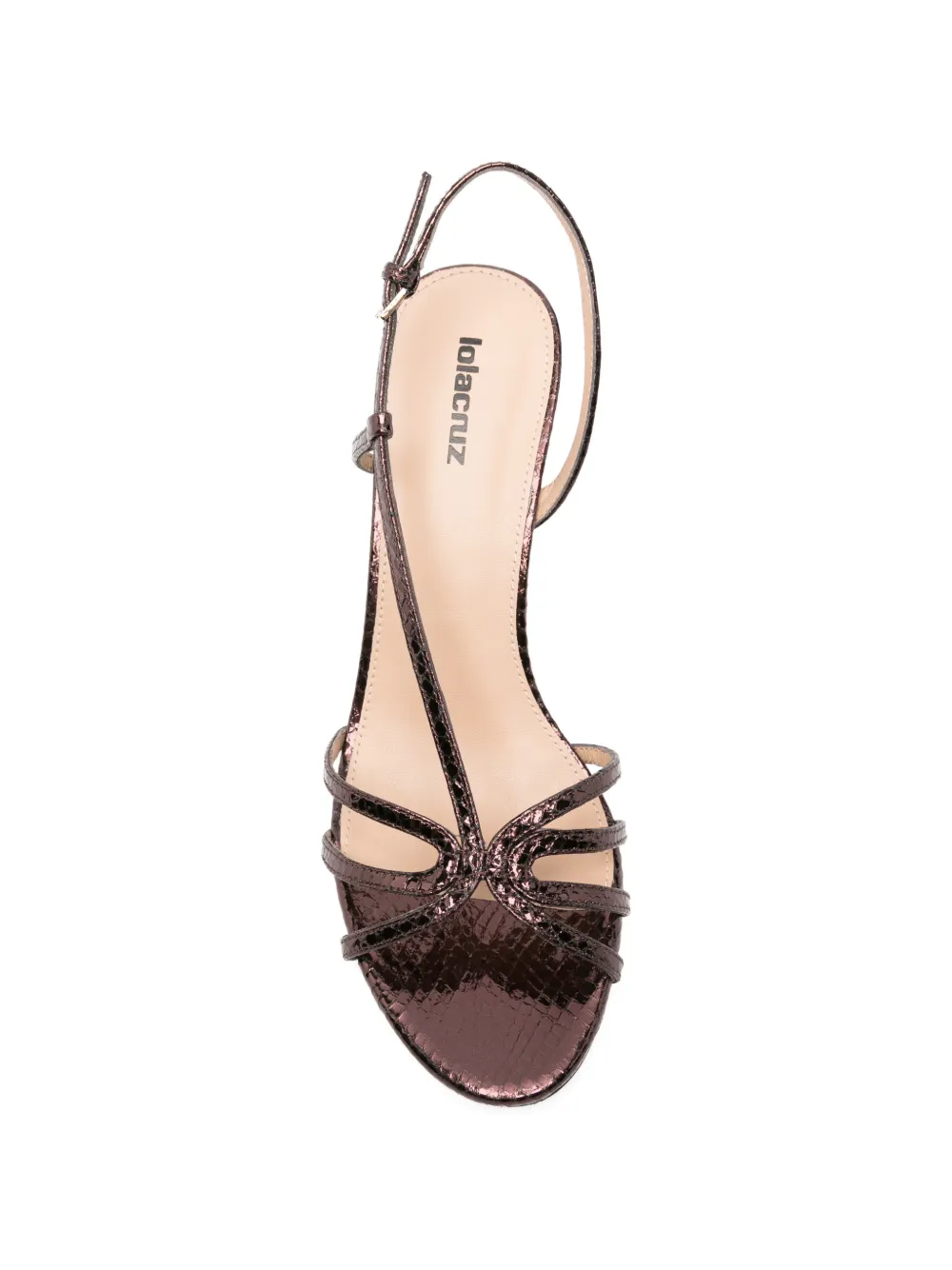 Lola Cruz Tati open-toe sandals Bruin
