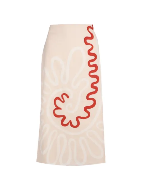 Cala de la Cruz — A-line linen skirt