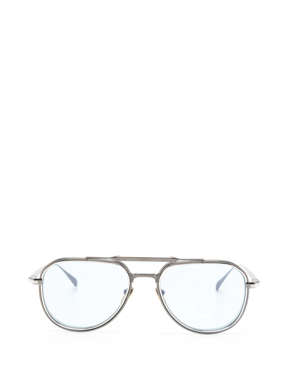 Jacques Marie Mage Commander pilot-frame sunglasses - Argento