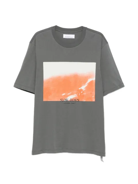 OAMC Peacemaker Slow Down graphic-print T-shirt