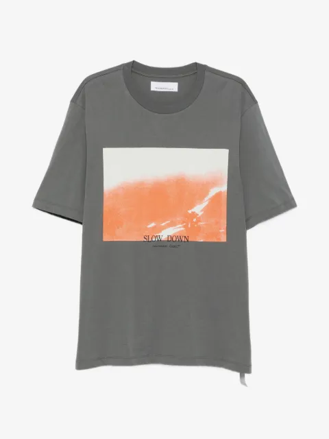 OAMC Peacemaker Slow Down graphic-print T-shirt