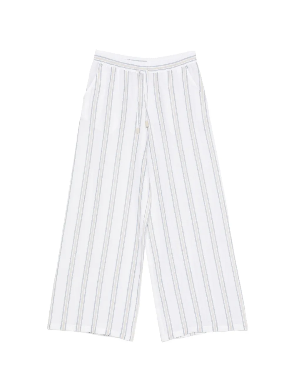 Fedeli Pantaloni a palazzo New Diana - Bianco
