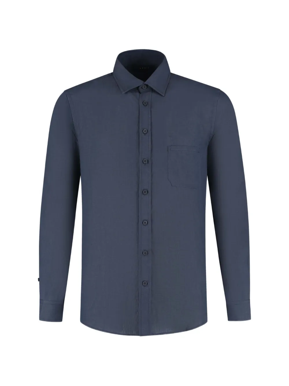 Sease chest-pocket long-sleeve shirt - Blu
