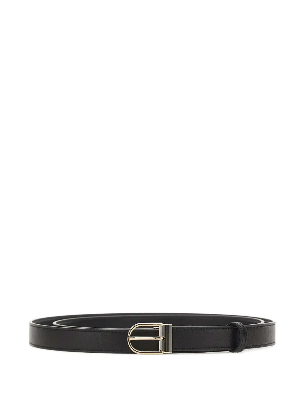 Victoria Beckham Dorian leather belt - Nero