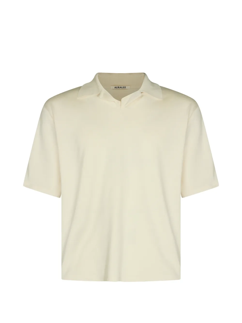 short-sleeve polo-collar T-shirt