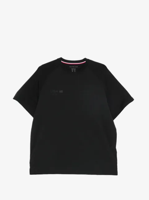 Tommy Hilfiger Us Sail Gp logo-print raglan-sleeve T-shirt