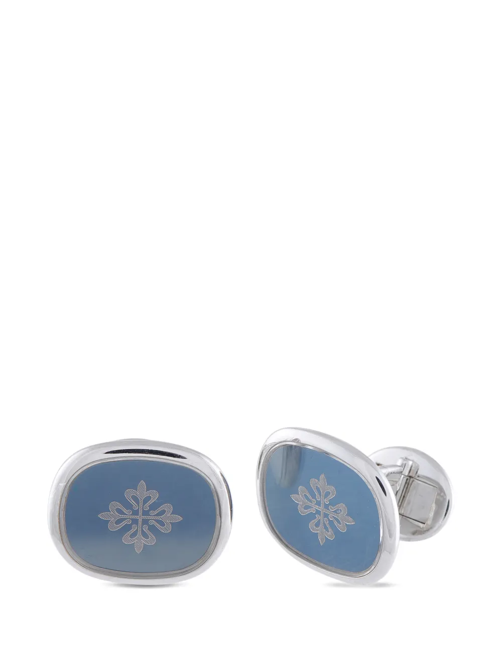 Patek Philippe Pre-Owned Calatrava Cross cufflinks - Argento